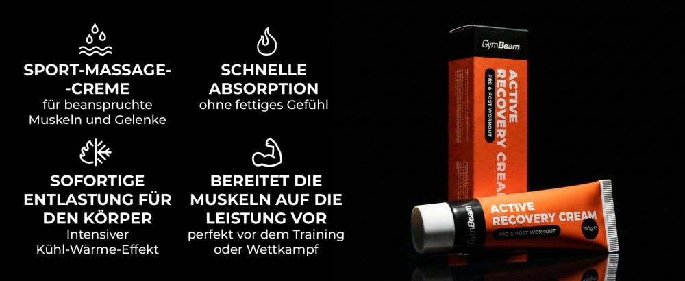 Vorteile der Active Recovery Creme - GymBeam