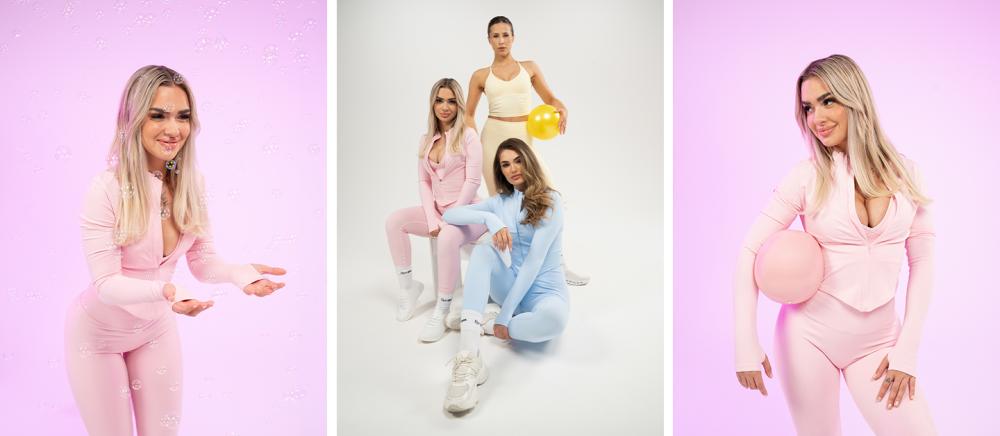 Luma Sport Top für Frauen in Baby Pink - GymBeam