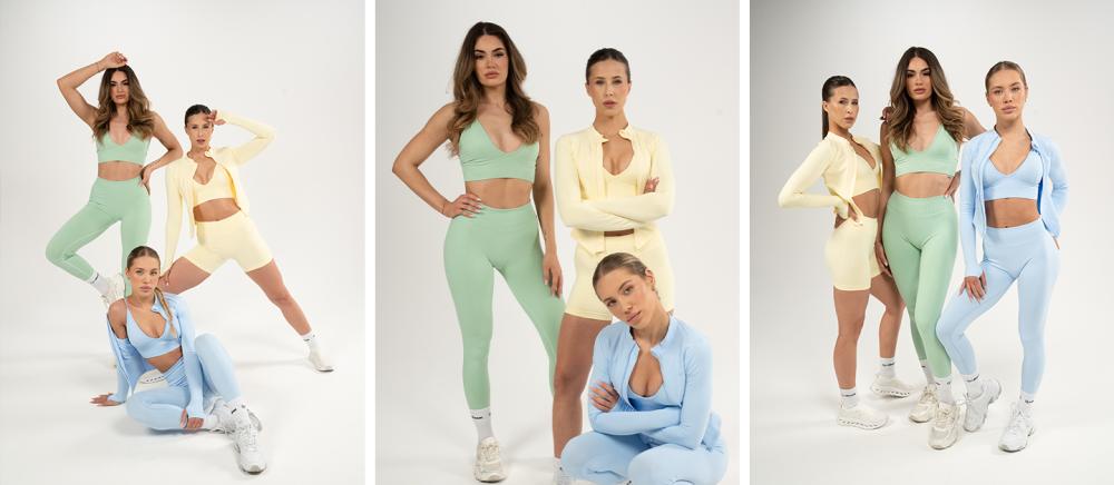 Luma Sport-Top für Frauen in Butter Yellow - GymBeam
