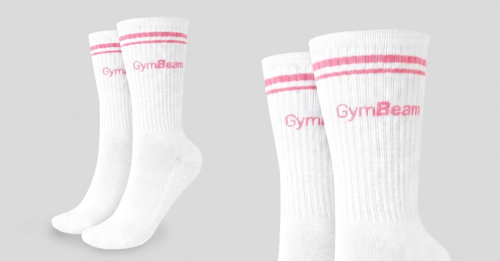 Crew Socken in Pink - GymBeam