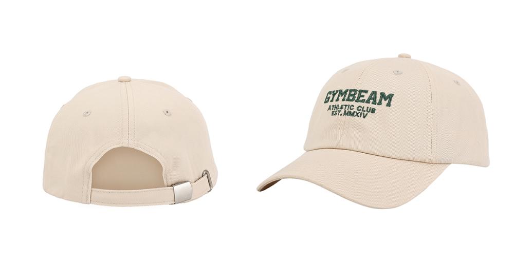 Athletic Club Cap in Beige - GymBeam