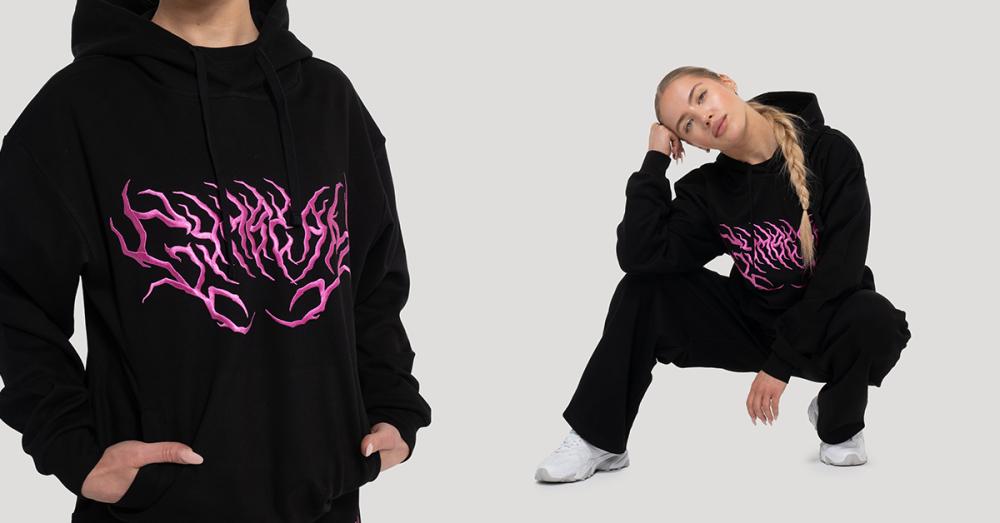 Women's Thorn Hoodie Black - GymBeam