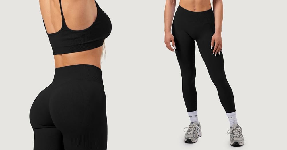 NEO Seamless Leggings für Frauen in Black - GymBeam