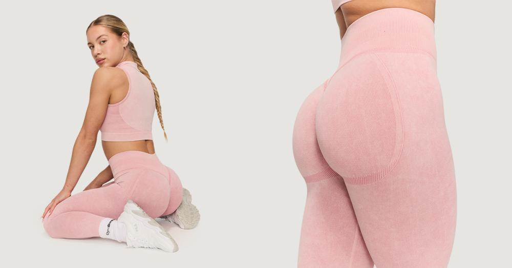 Fierce Seamless Leggings für Frauen in Baby Pink - GymBeam