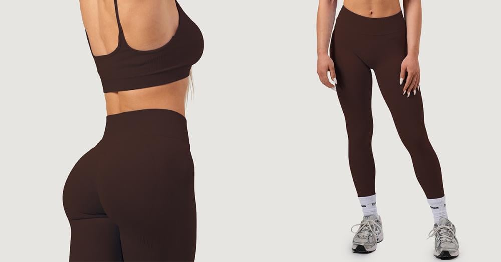 NEO Seamless Leggings für Frauen in Mocha - GymBeam