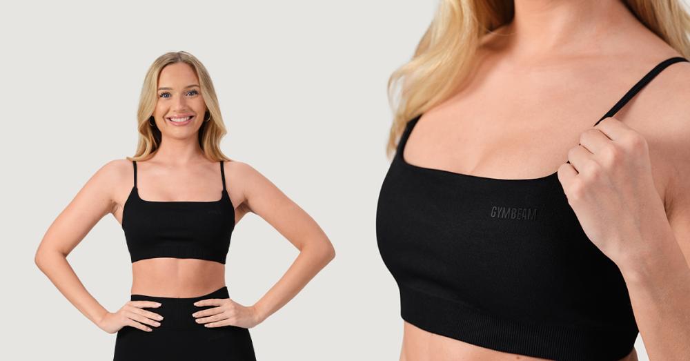 NEO Seamless Sport-BH in Black - GymBeam