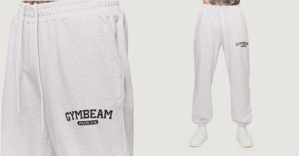 Varsity Sweatpants in Grey - GymBeam