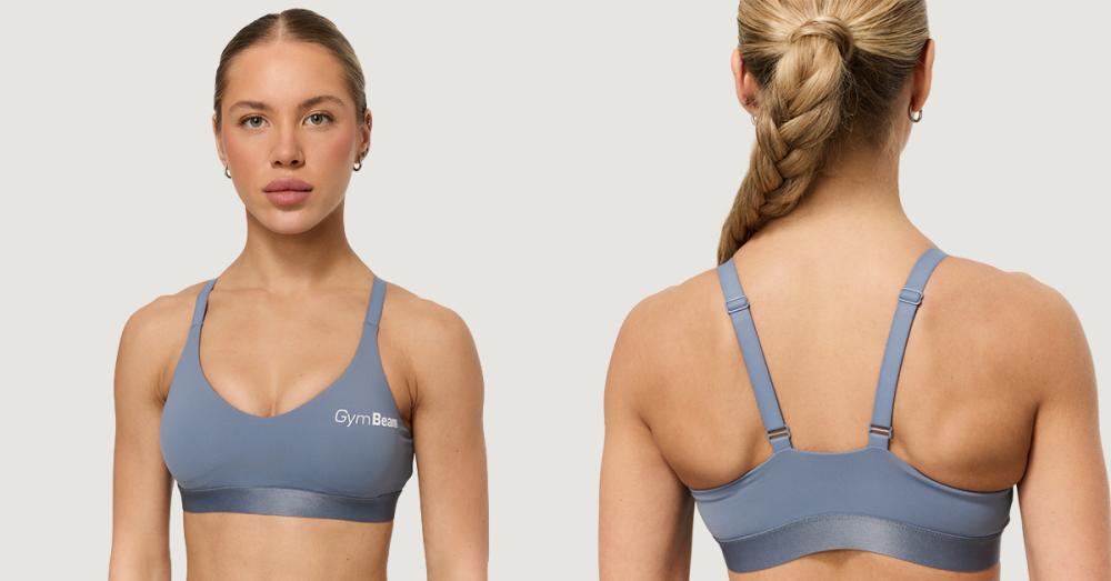 String Essence Sport-BH für Frauen in Denim Blue - Gymbeam