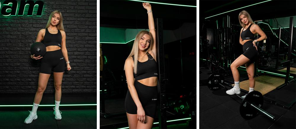 FLO Shorts für Frauen in Graphite - GymBeam