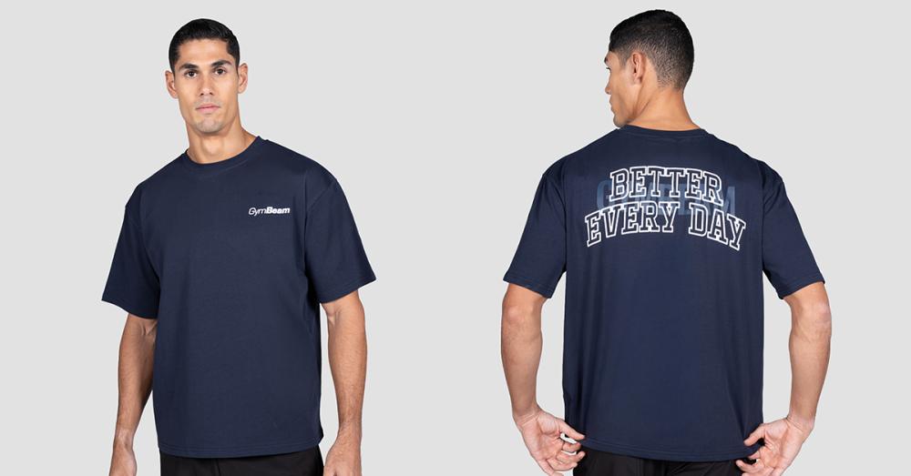 Better Every Day T-Shirt in Midnight - GymBeam
