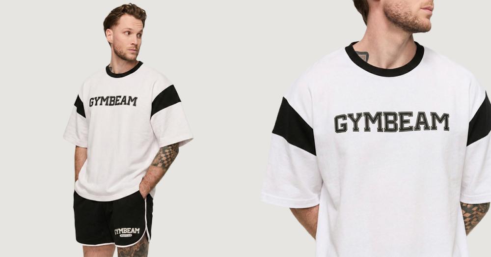 Premium Heavyweight Varsity T-Shirt - GymBeam