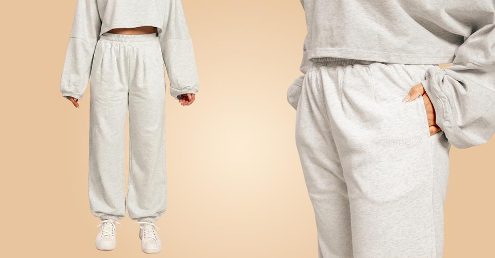 Women's Bliss Joggers Grey - BeastPink