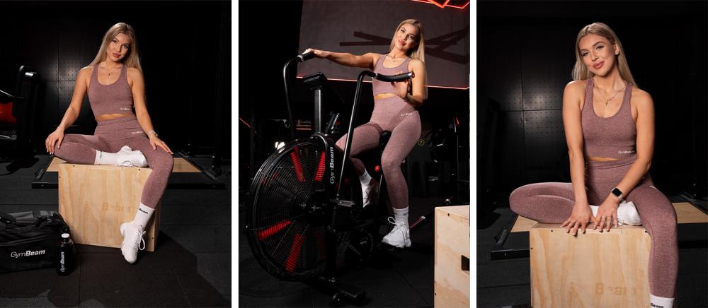 FLO Leggings für Frauen in Mauve - GymBeam