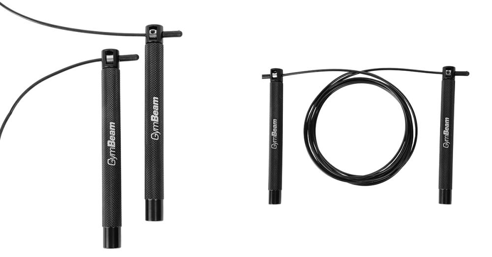 Speed Rope in Black - GymBeam