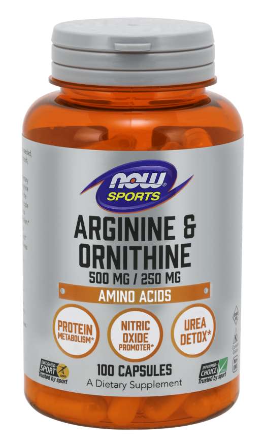Arginin & Ornithin - NOW Foods