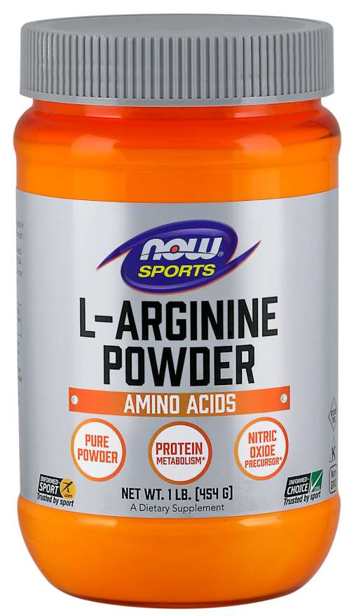 L-Arginin Pulver - NOW Foods