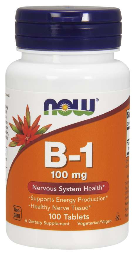 Vitamin B-1 100 mg - NOW Foods