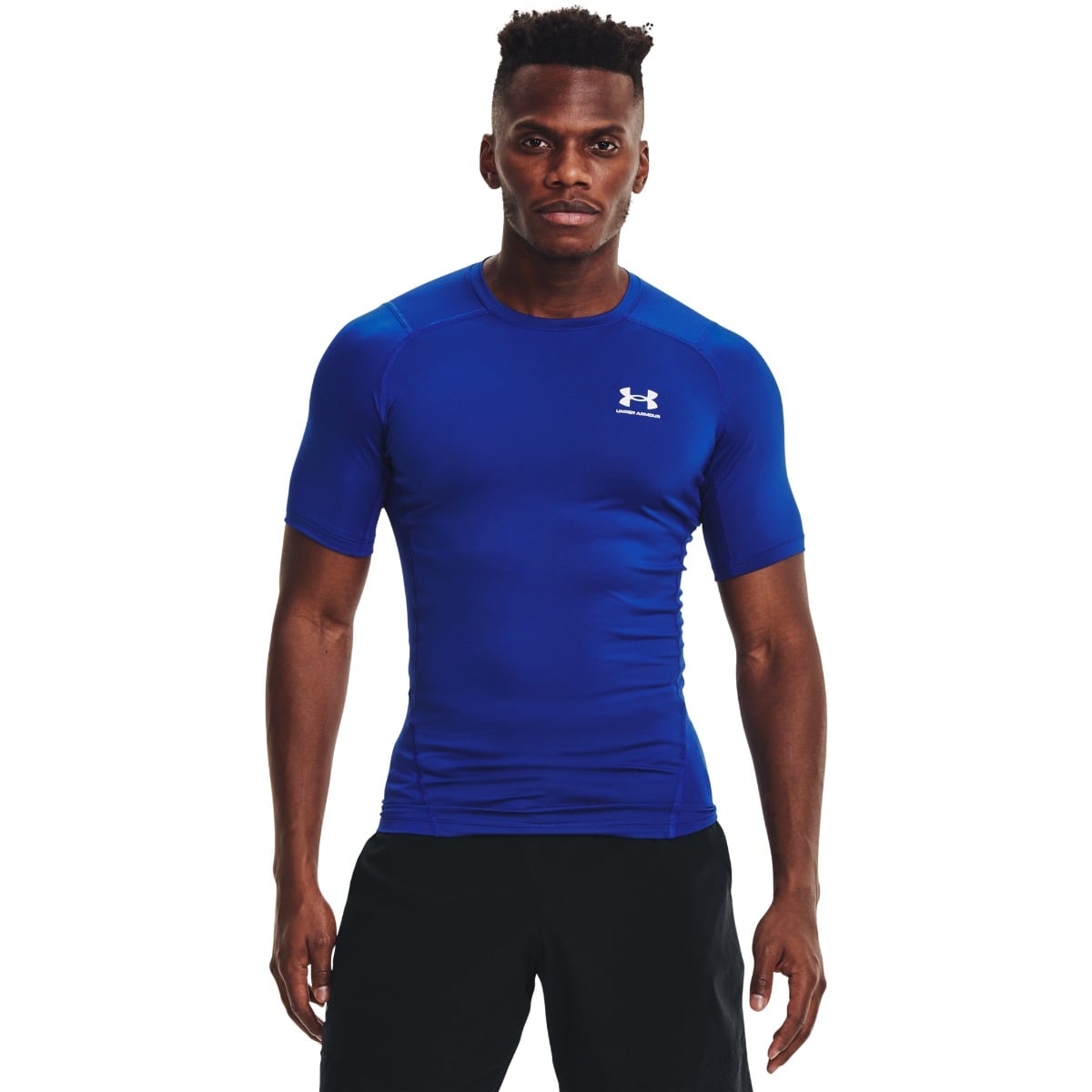 Men‘s compression t-shirt HG Armour Comp SS Blue - Under Armour