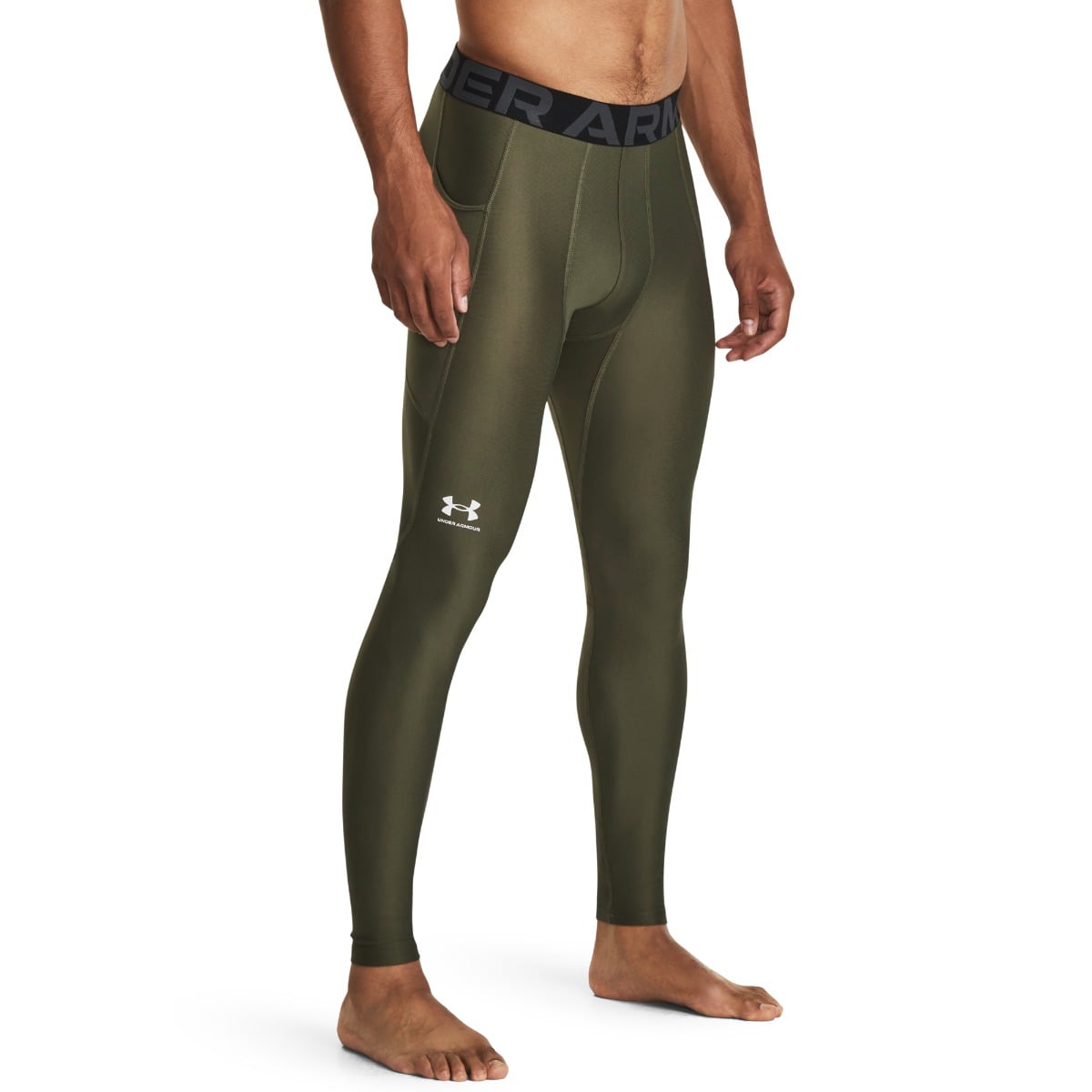 Men‘s Compression Leggings HG Armour Green - Under Armour