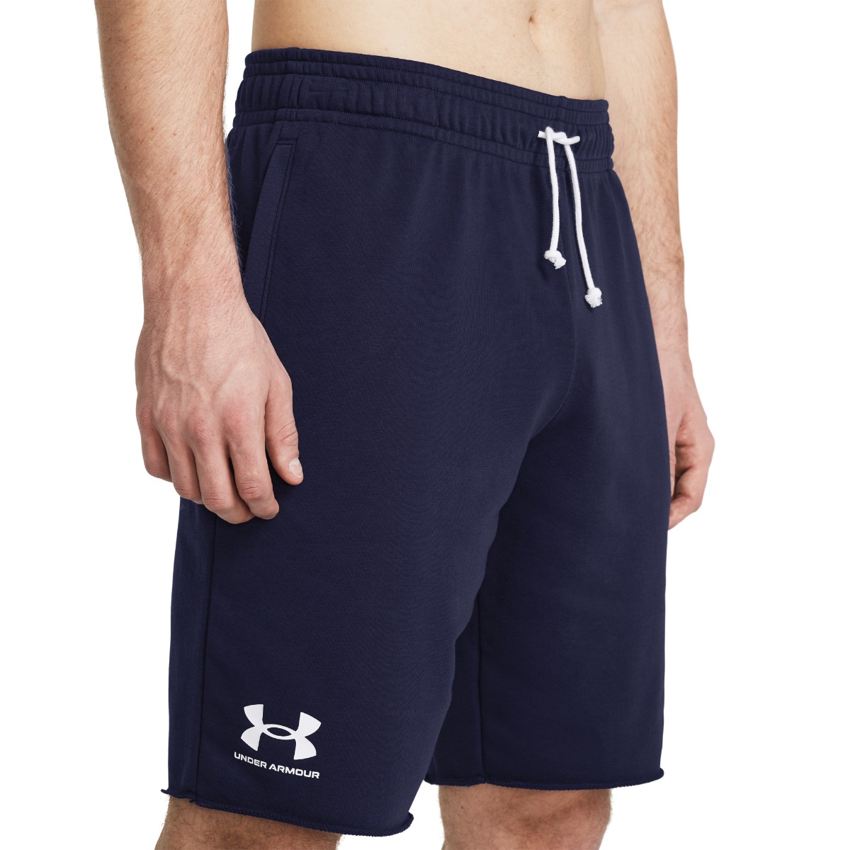 Men‘s shorts RIVAL TERRY SHORT Blue - Under Armour