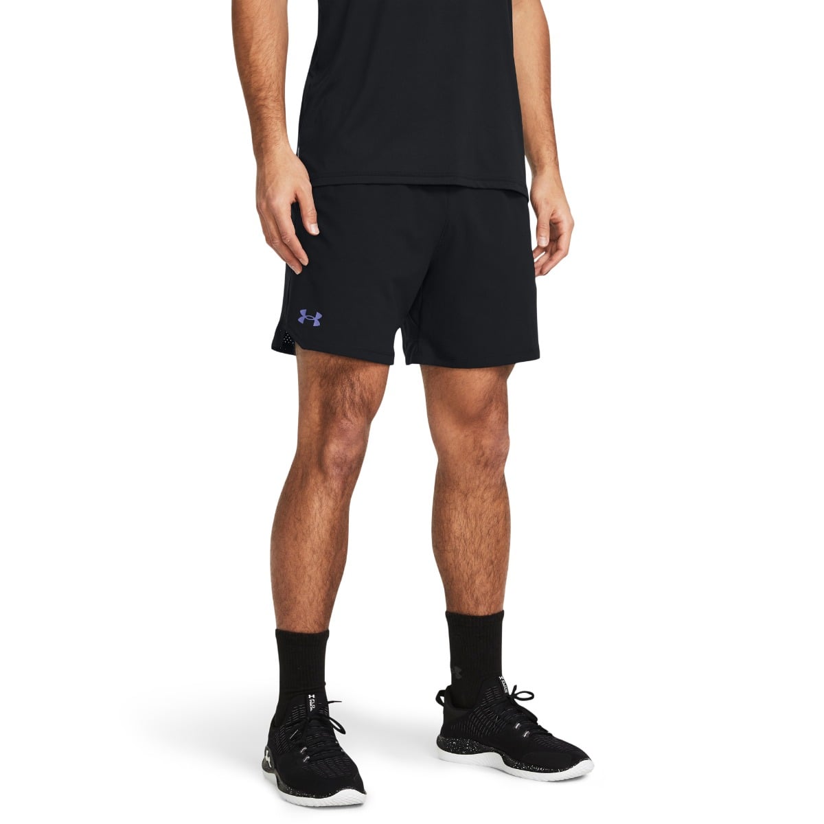 Vanish Woven 6in Shorts in Black - Under Armour