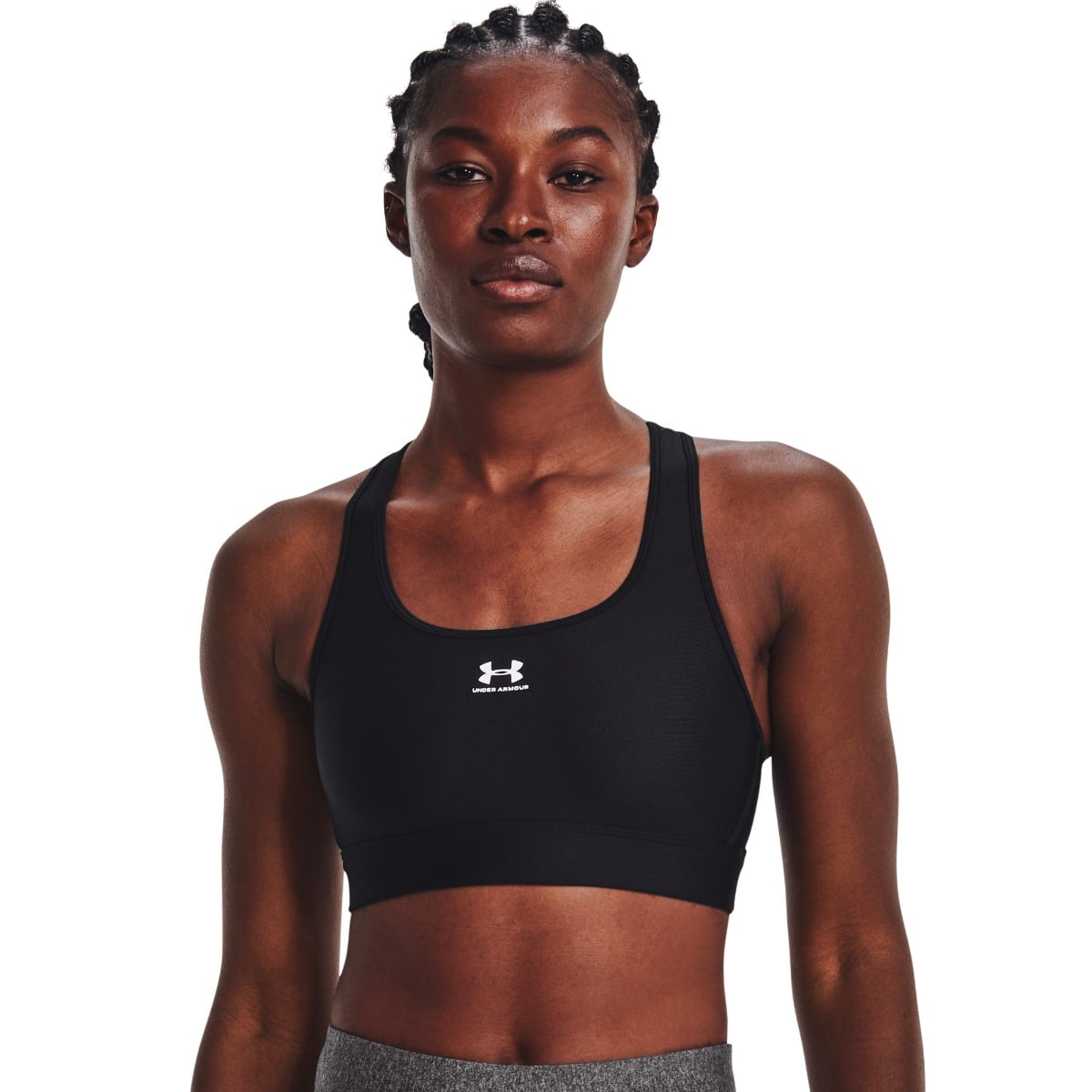 Sports Bra HG Armour Mid Padless Black - Under Armour