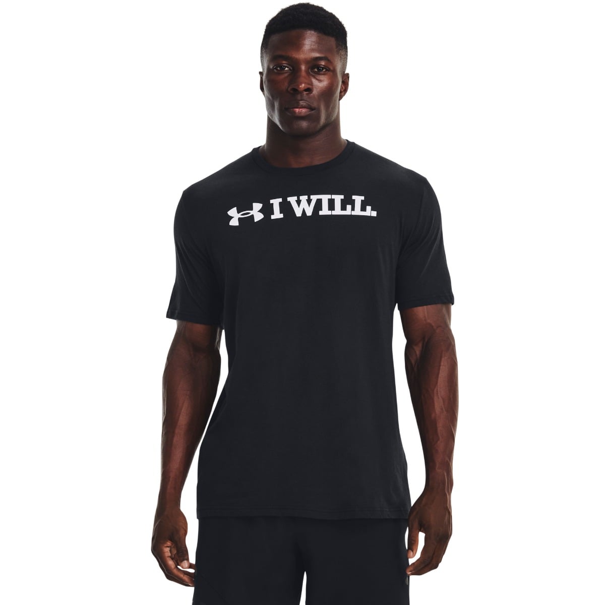 UA I WLL SS T-Shirt in Black - Under Armour
