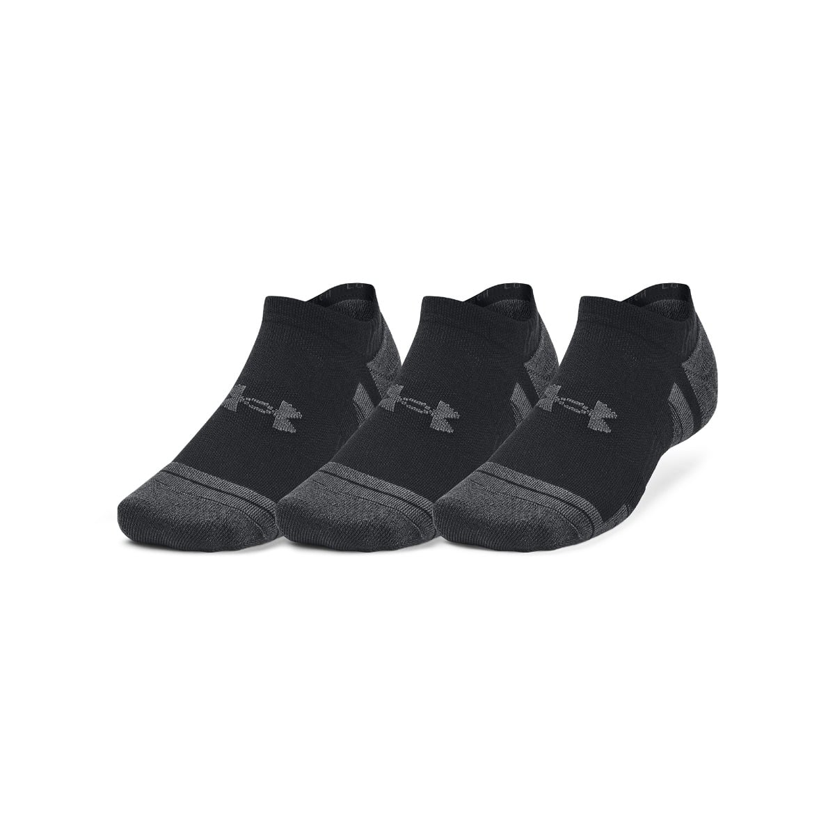 Performance Tech 3pk NS Socks Black - Under Armour