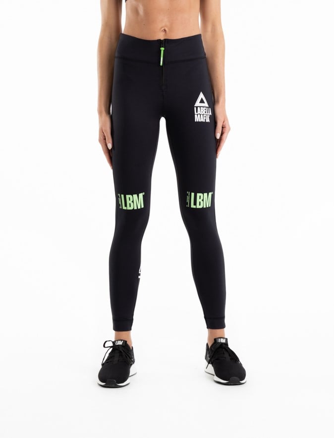 Women Leggings Highlight Black II - LABELLAMAFIA