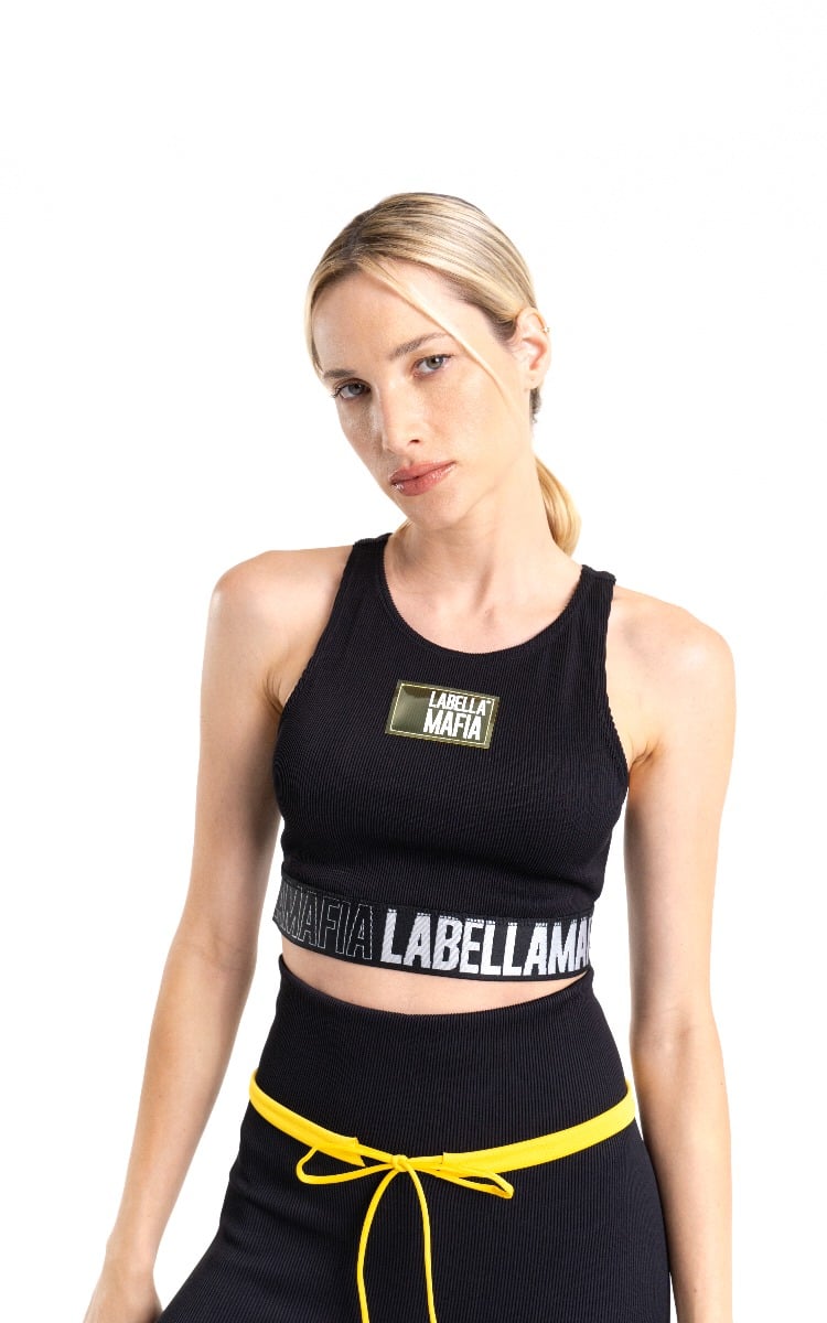 Sports bra Fan Black - LABELLAMAFIA