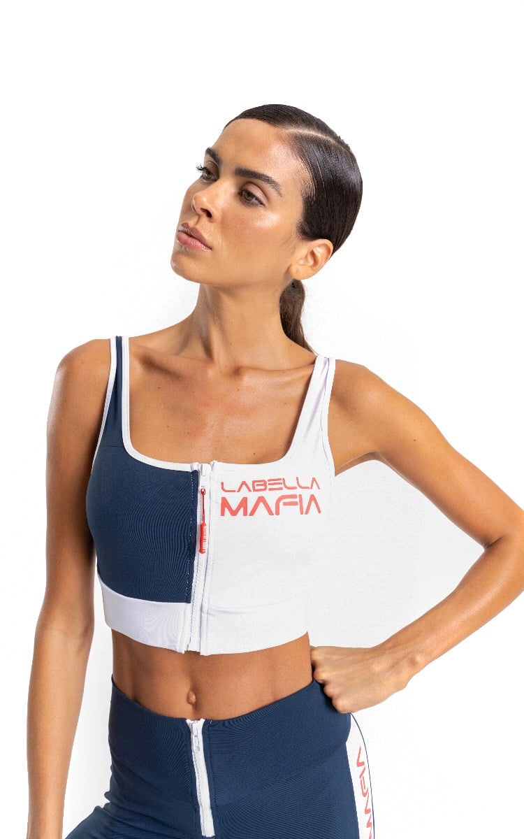 Sports bra Gravity Blue - LABELLAMAFIA