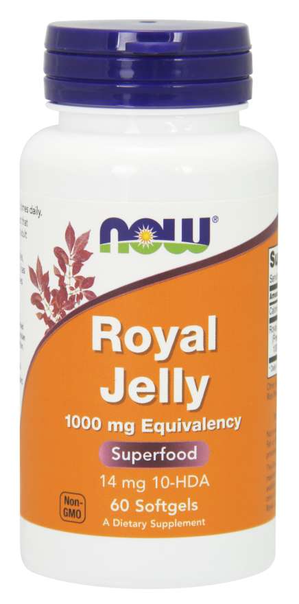 Gelée Royale 1000 mg Kapseln - NOW Foods