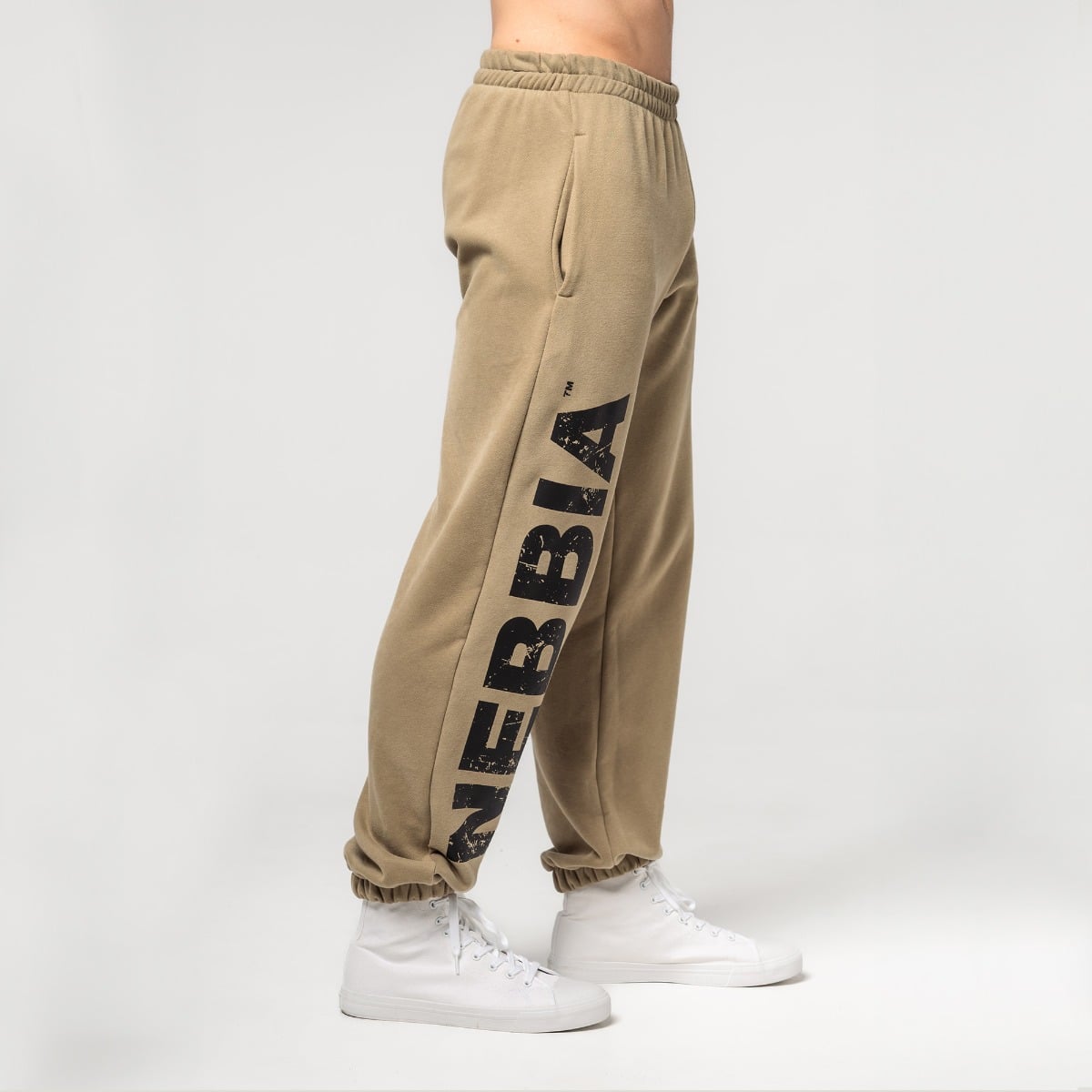 Sweatpants GYMBRO Beige - NEBBIA