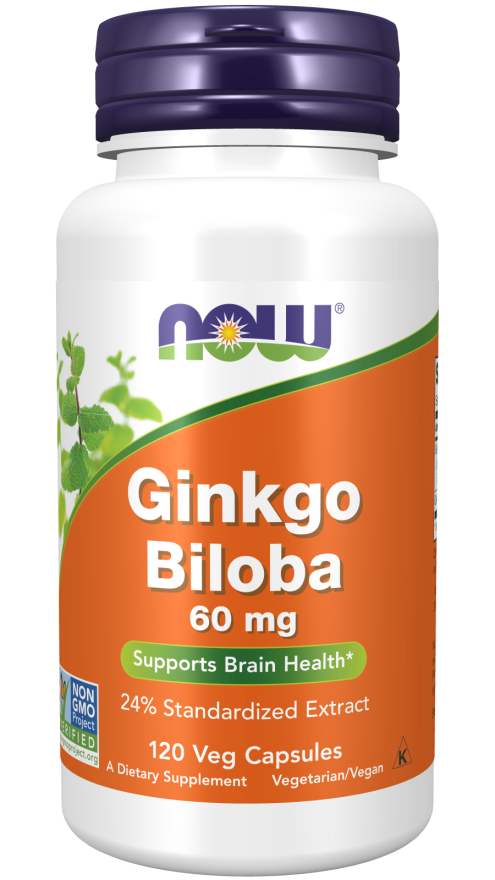 Ginkgo Biloba 60 mg - NOW Foods