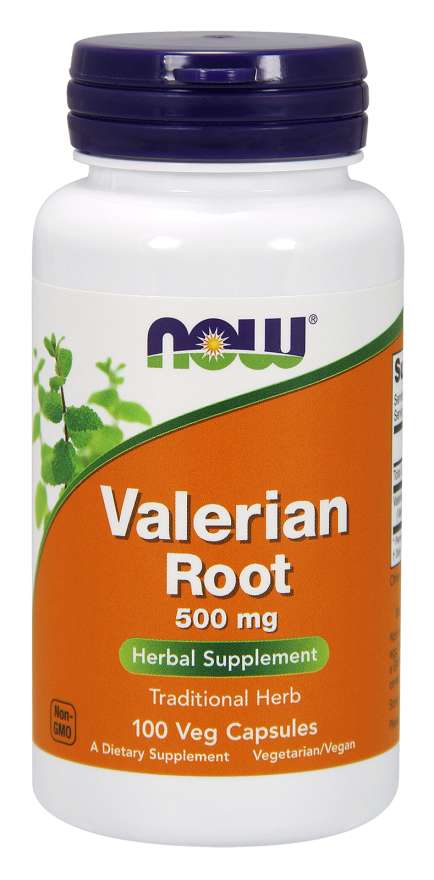Valeriána lekárska 500 mg - NOW Foods