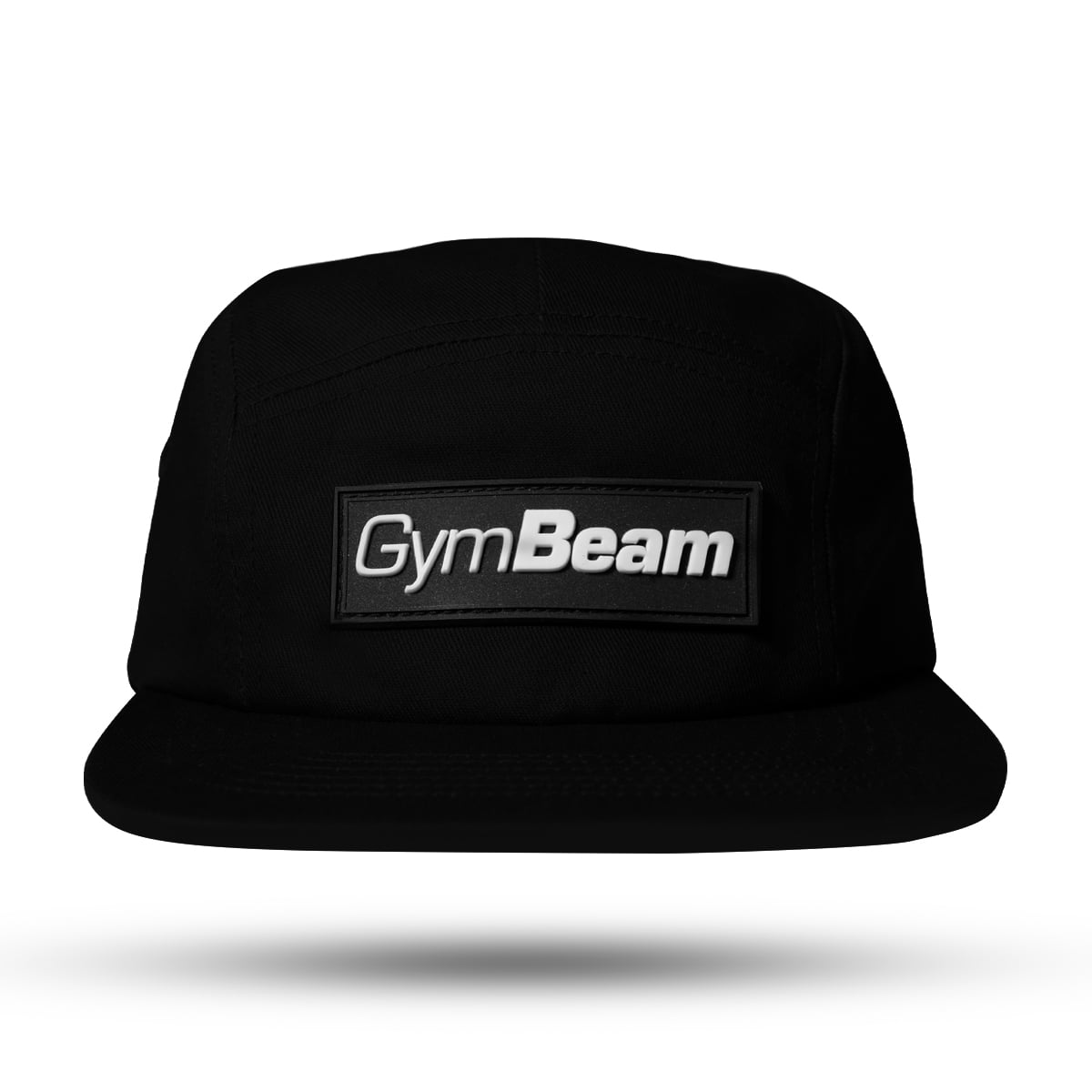 5Panel Cap in Black - GymBeam