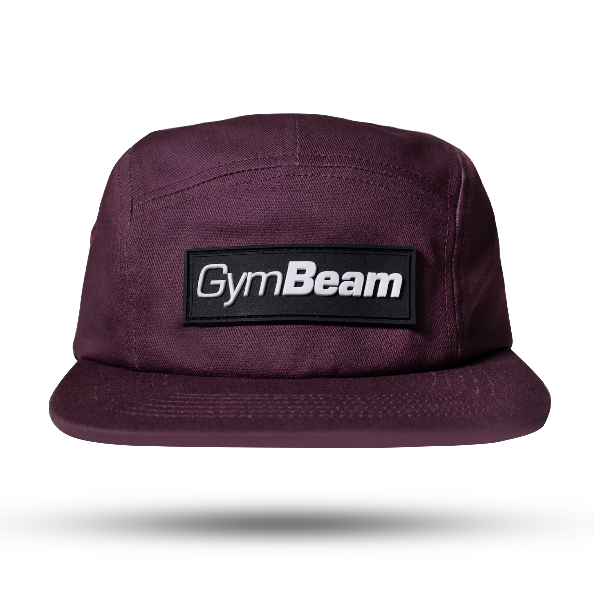 5Panel Cap in Military Aubergine - GymBeam
