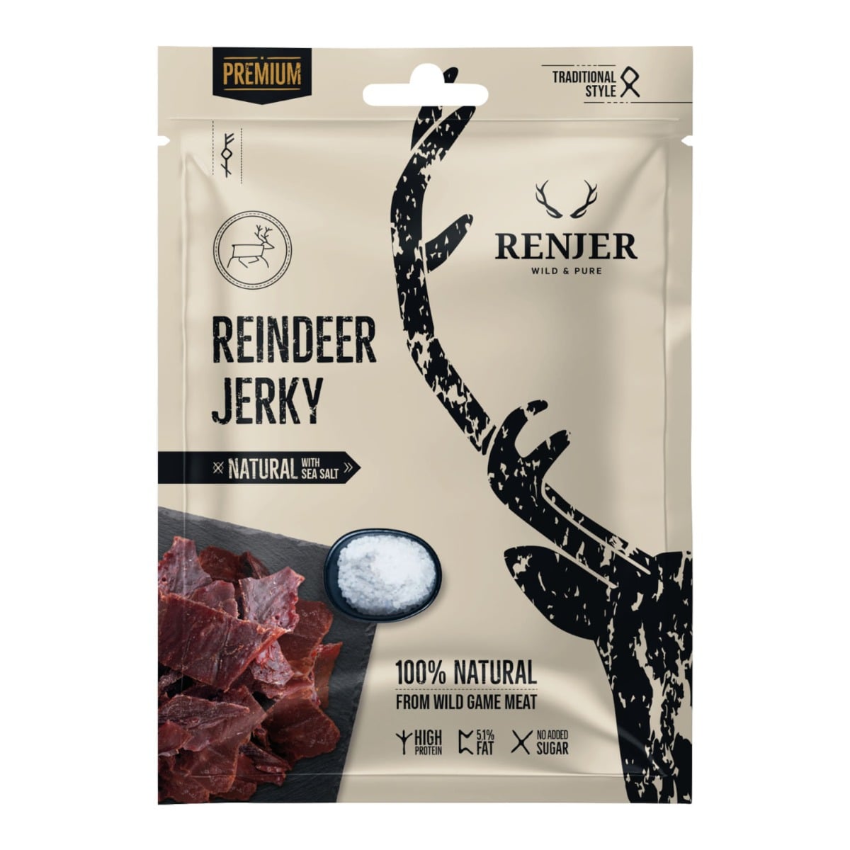 Reindeer Jerky - Renjer