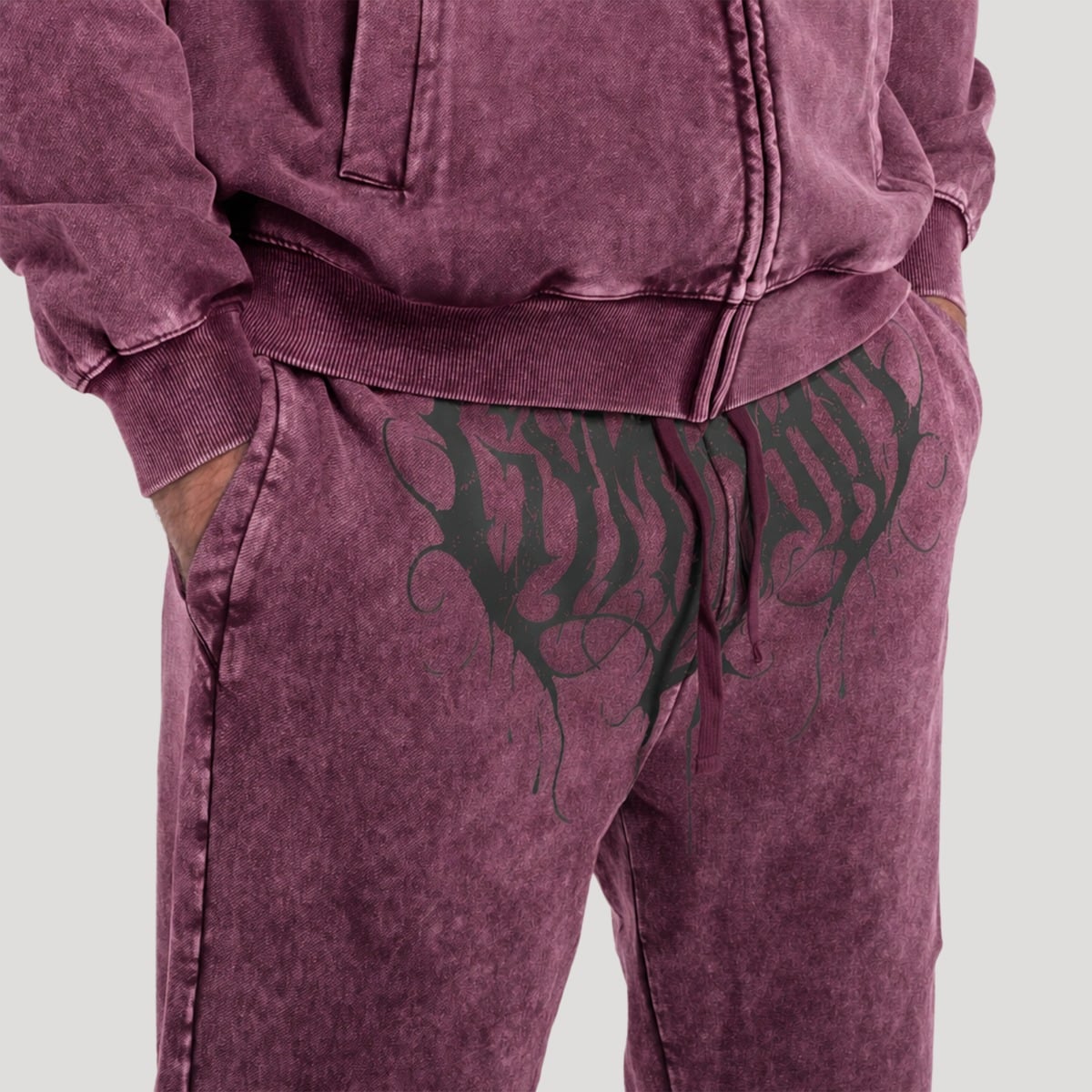 Abyss Jogginghose in Raisin - GymBeam