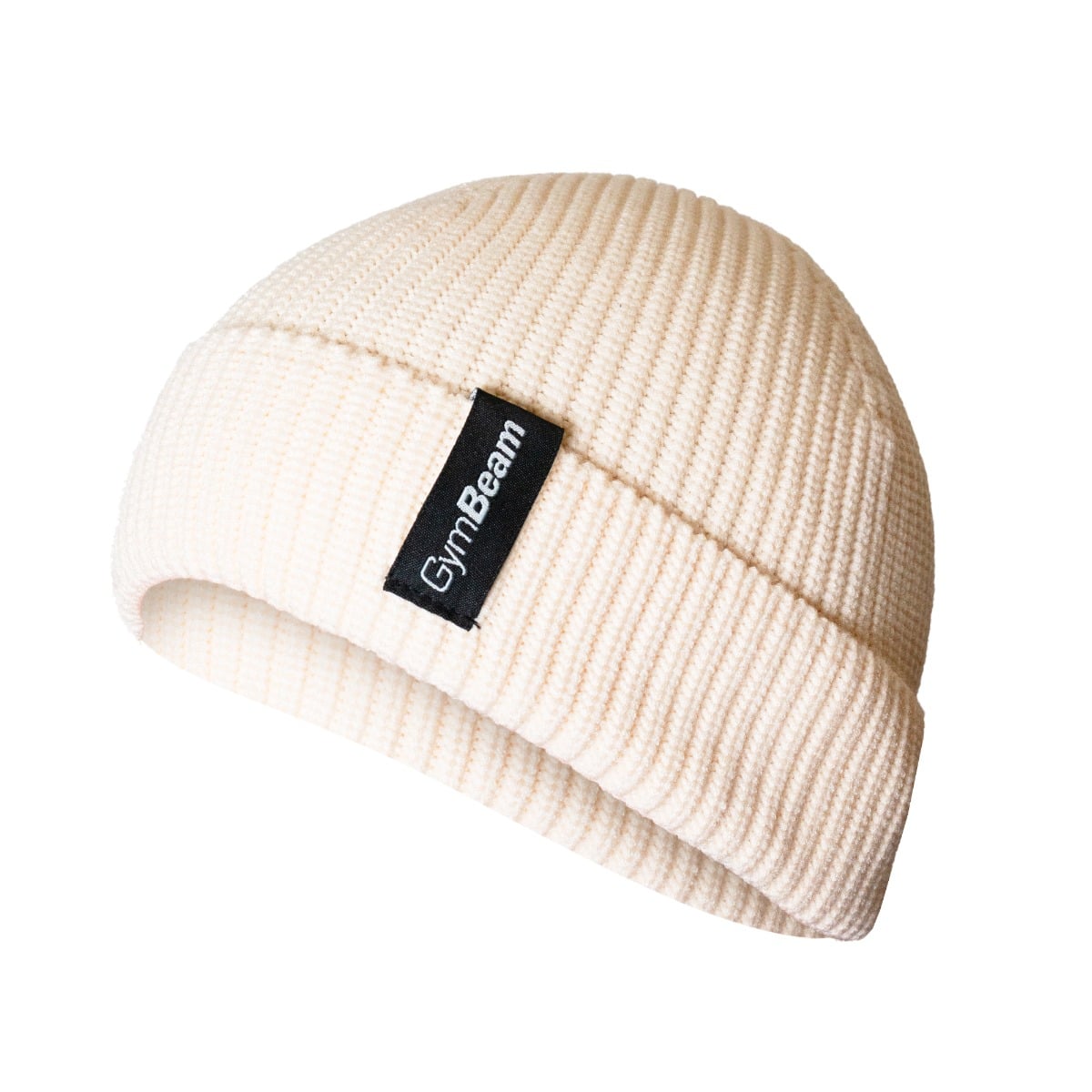 Alpine Beanie in Cream - GymBeam