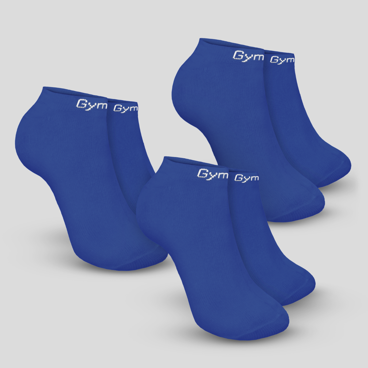 Knöchelsocken 3er-Pack in Blue - GymBeam
