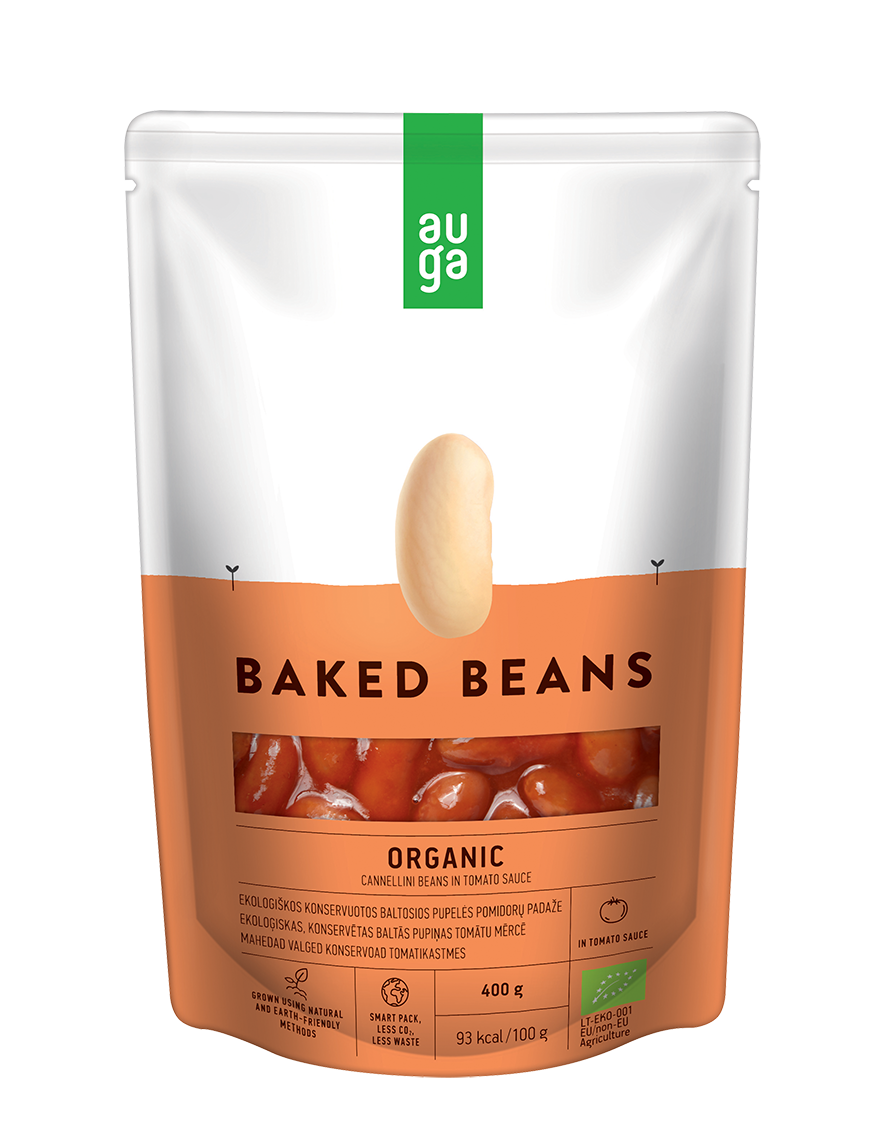 BIO gebackene Bohne in Tomatensauce - Auga