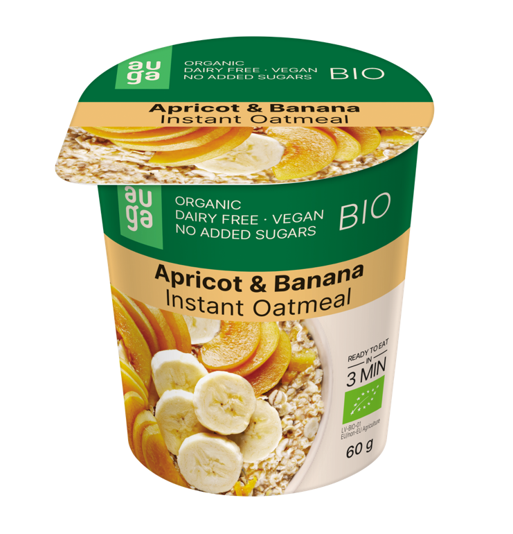 Activus BIO Vollkornporridge - Auga 60 g Aprikose-Banane