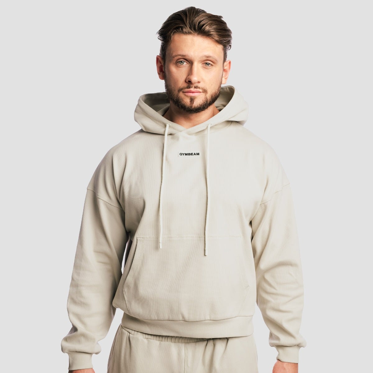 Aura Hoodie in Grey - GymBeam