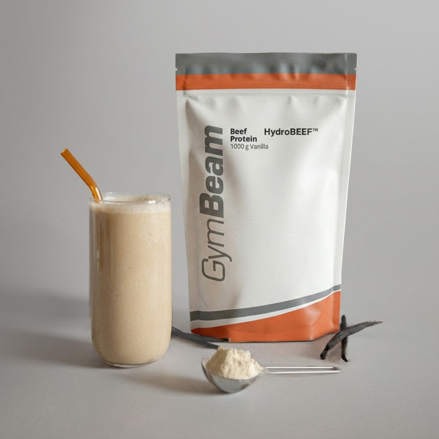 Beef Protein - GymBeam 1000 g - Vanille