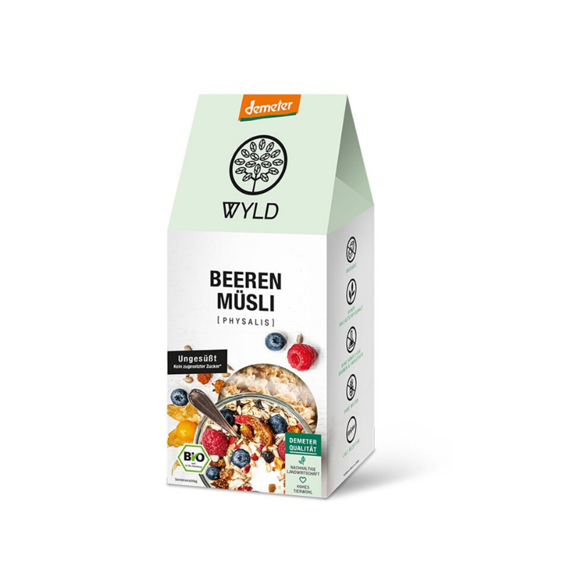 BIO Müsli mit Beerenfrüchten - WYLD