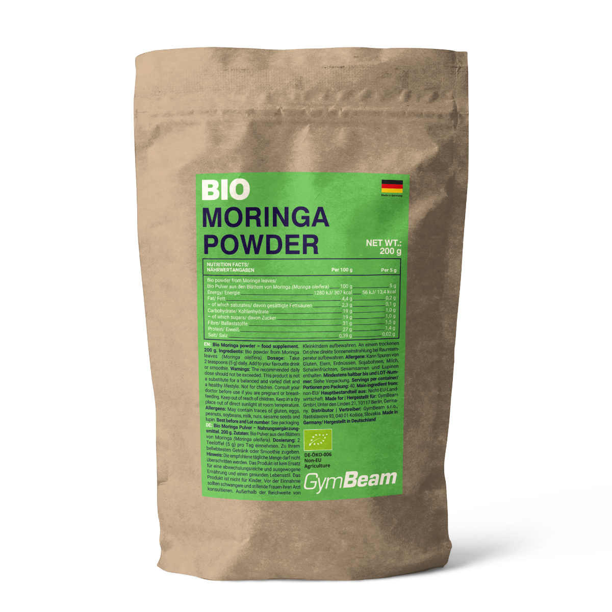 Bio-Moringapulver - GymBeam