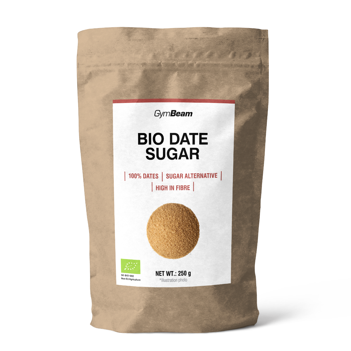 GymBeam BIO Dattelzucker 250 g