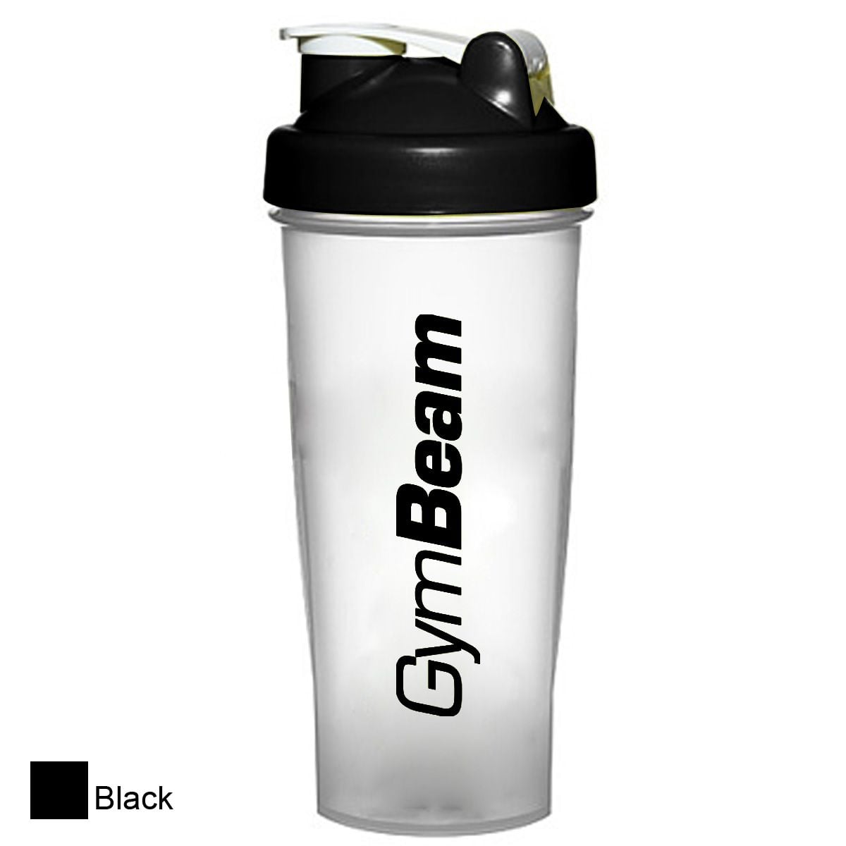 Shaker-Flasche (700 ml) in Transparent-Black - GymBeam