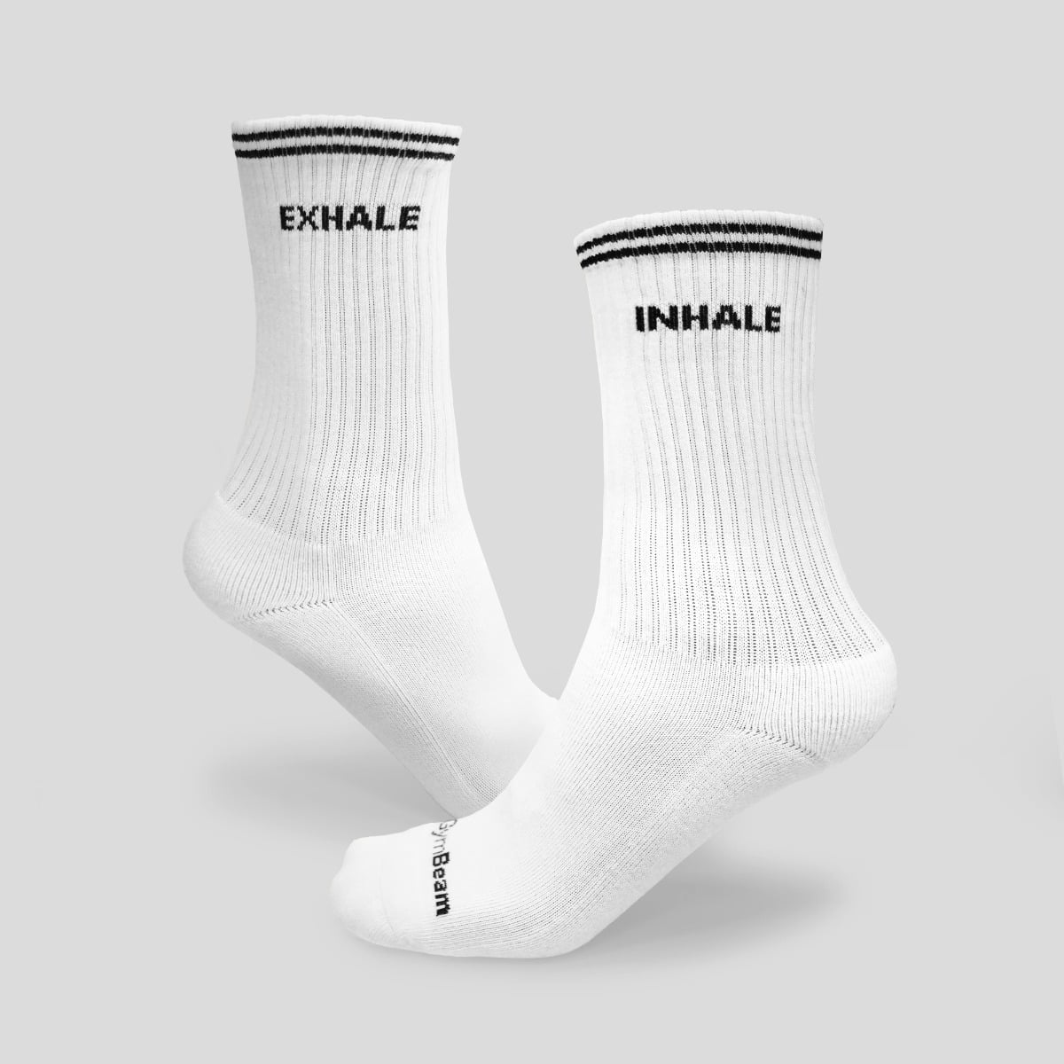 Breathe Socken in White - GymBeam